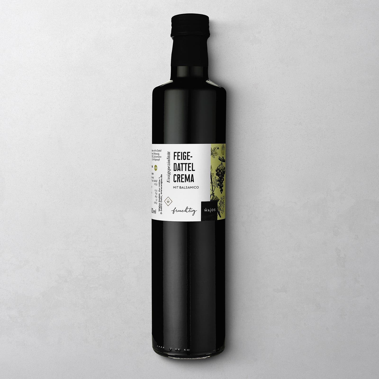 Feige-Dattel Crema in der 500 ml Flasche