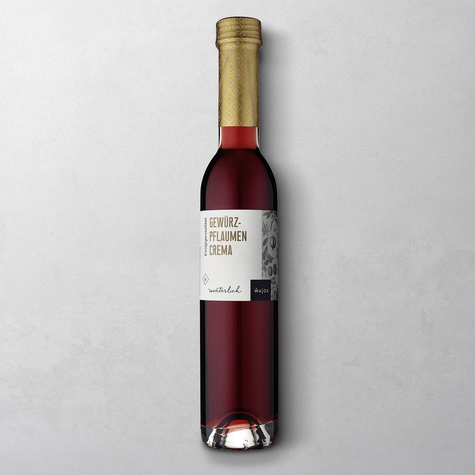 Gewürzpflaumen Crema in der 250 ml Flasche