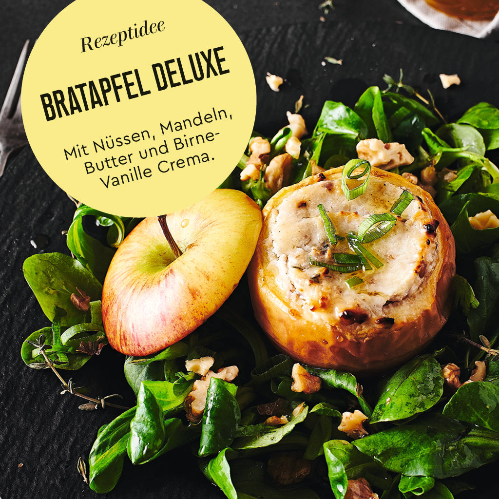 Birne-Vanille Crema Rezeptidee Bratapfel