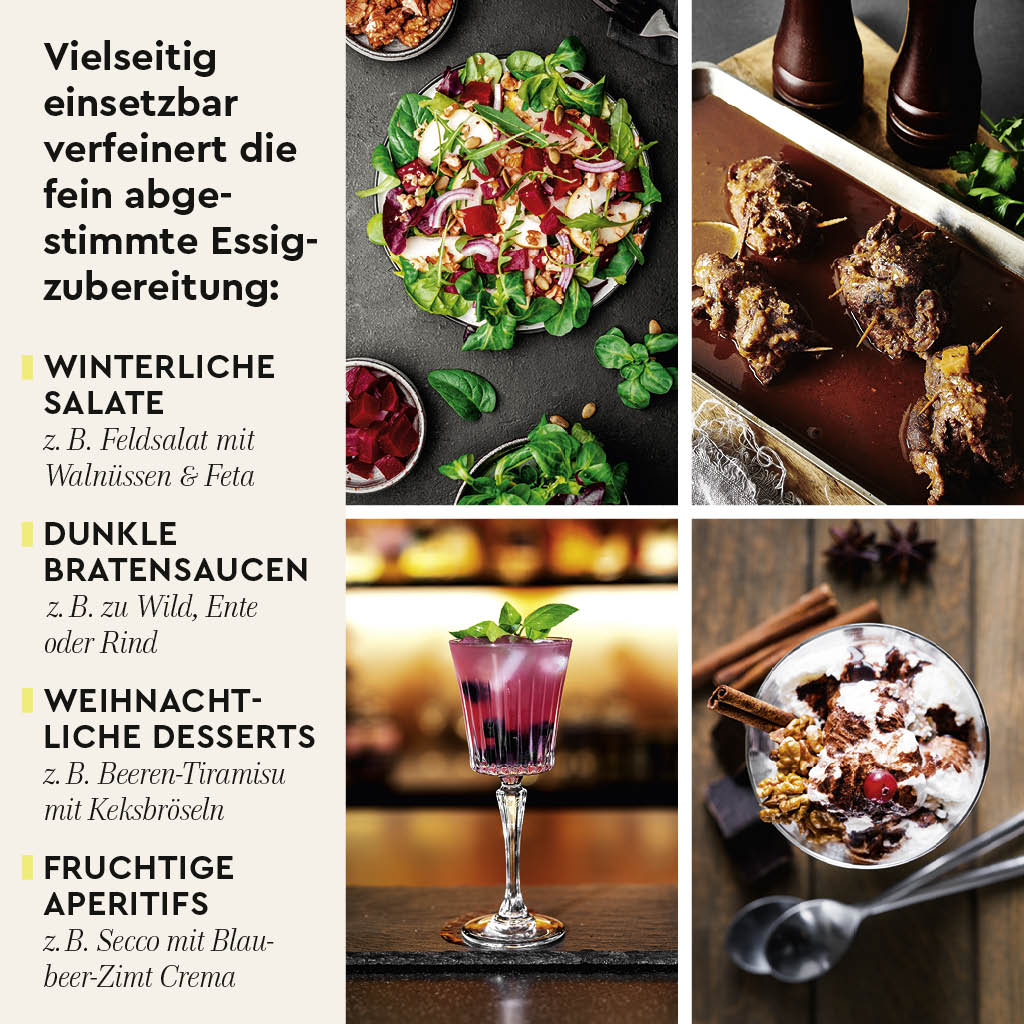 Blaubeer-Zimt Crema Anwendungsideen