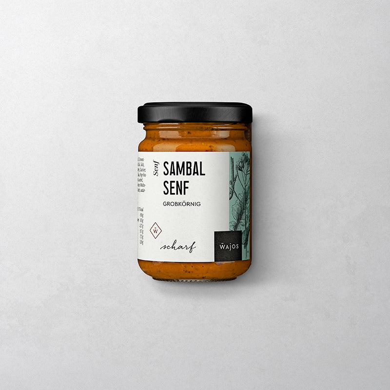 Sambal Senf in 140ml Glas