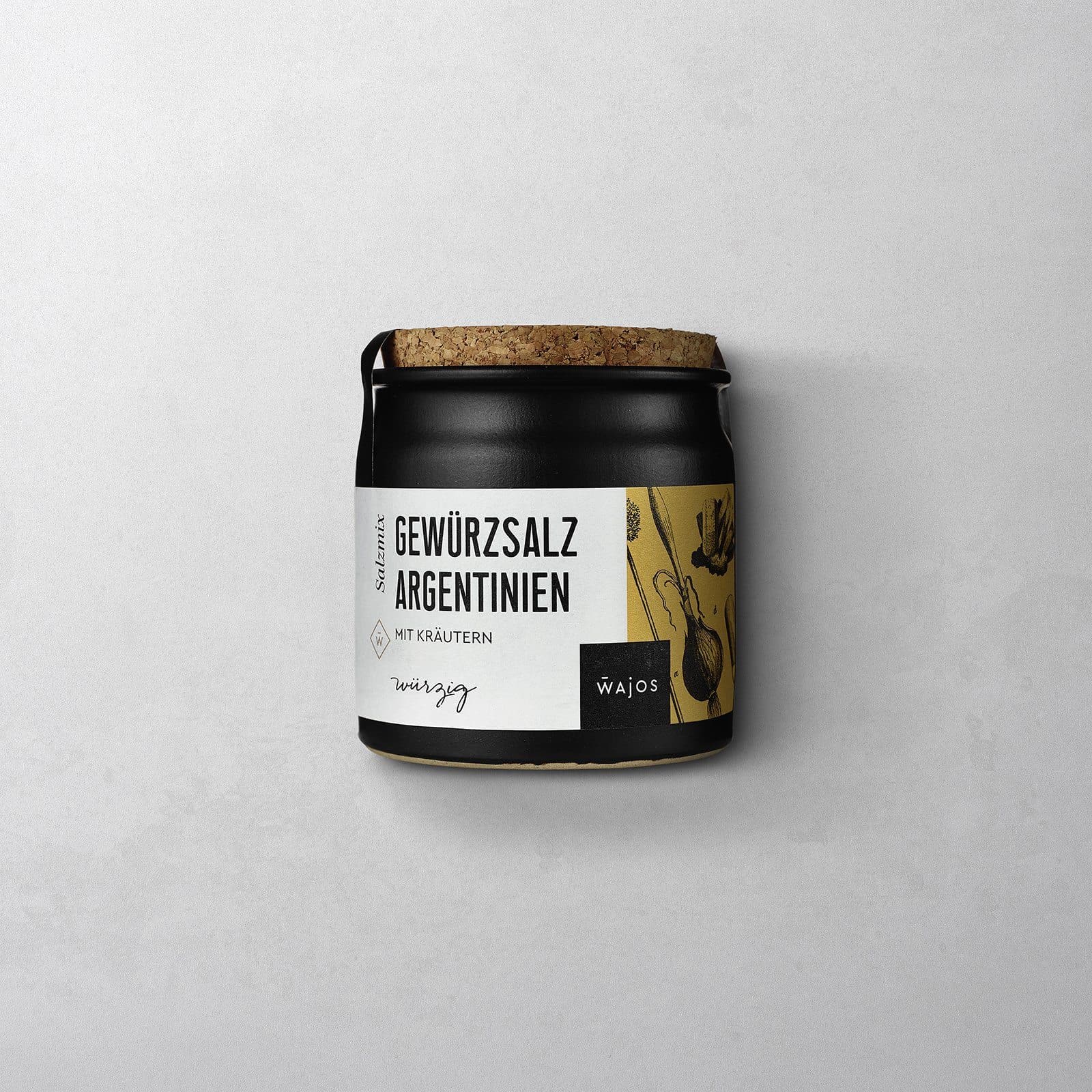 Gewürzsalz Argentinien im 95 g Tontopf