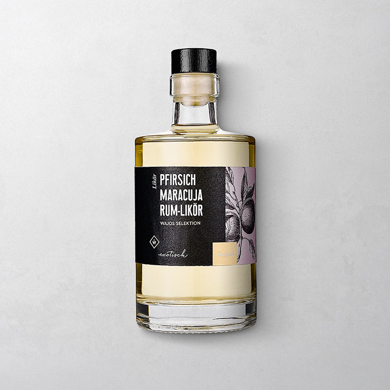 Pfirsich-Maracuja Rum-Likör in 350 ml Flasche