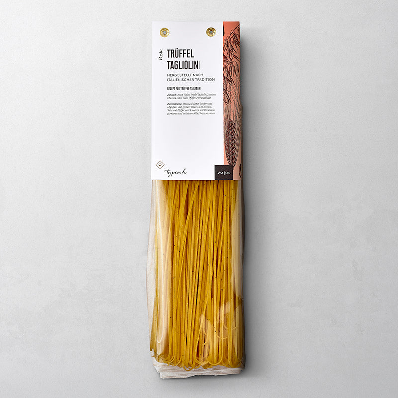 Trüffel Tagliolini in der 250g Packung