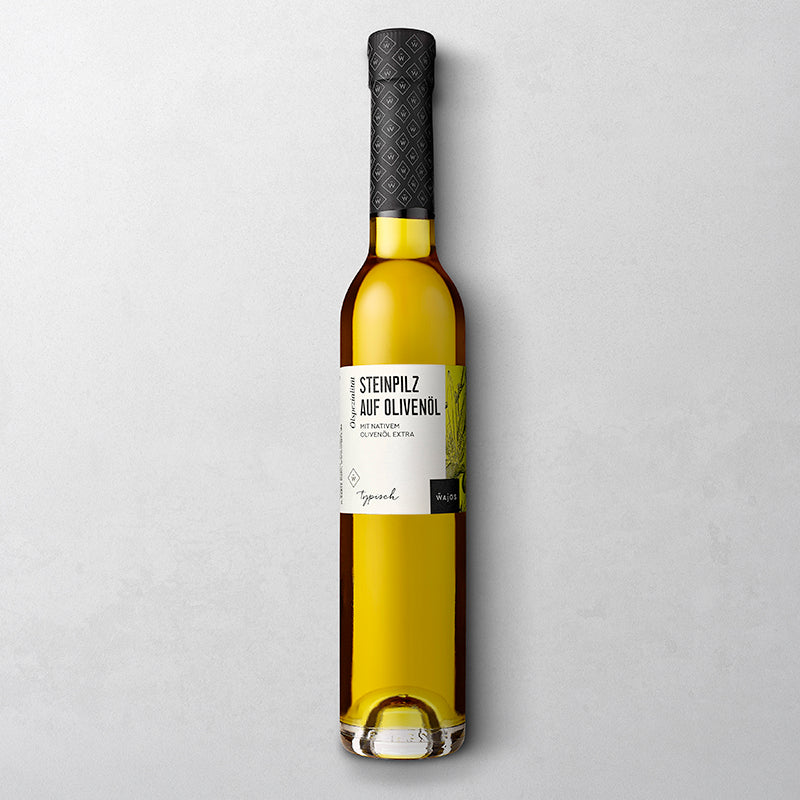 Steinpilz auf Olivenöl in 250 ml Flasche