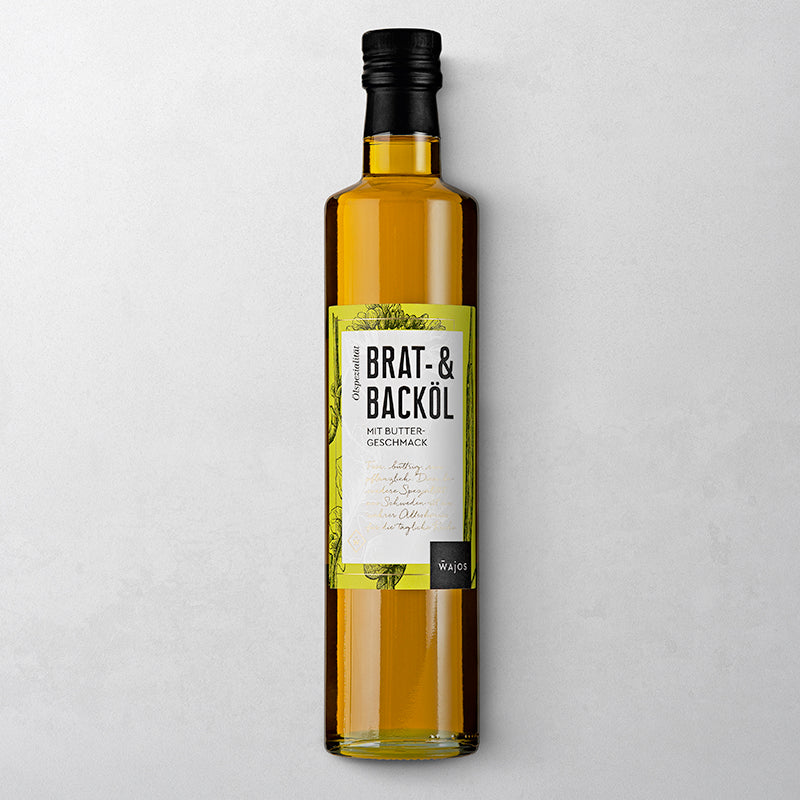 Brat- und Backoel in 500 ml Flasche