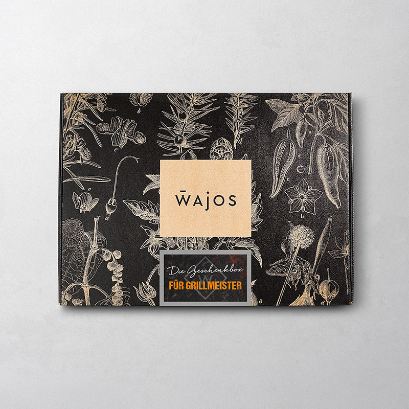 Geschenkbox für Grillmeister schwarz