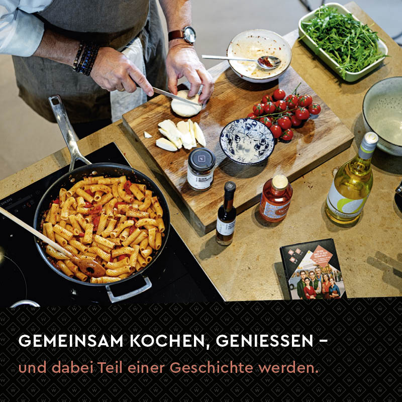 Wajos Krimi Dinner Box gemeinsames Kochen
