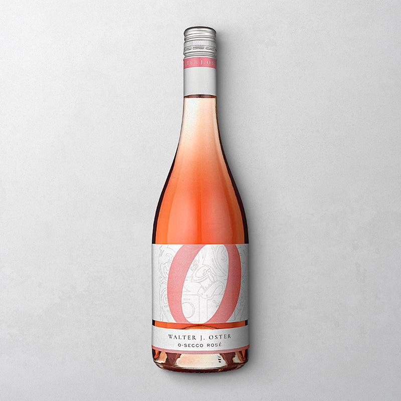 2024 O-Secco Rosé mild in 750 ml Flasche