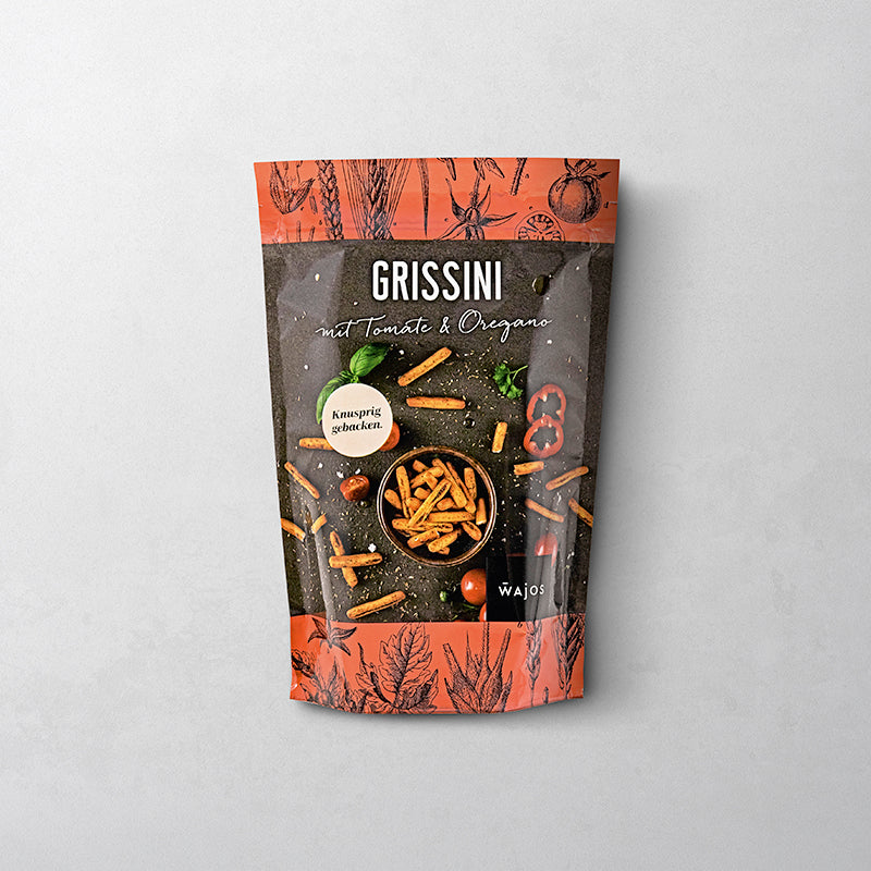 Grissini mit Tomate &amp; Oregano