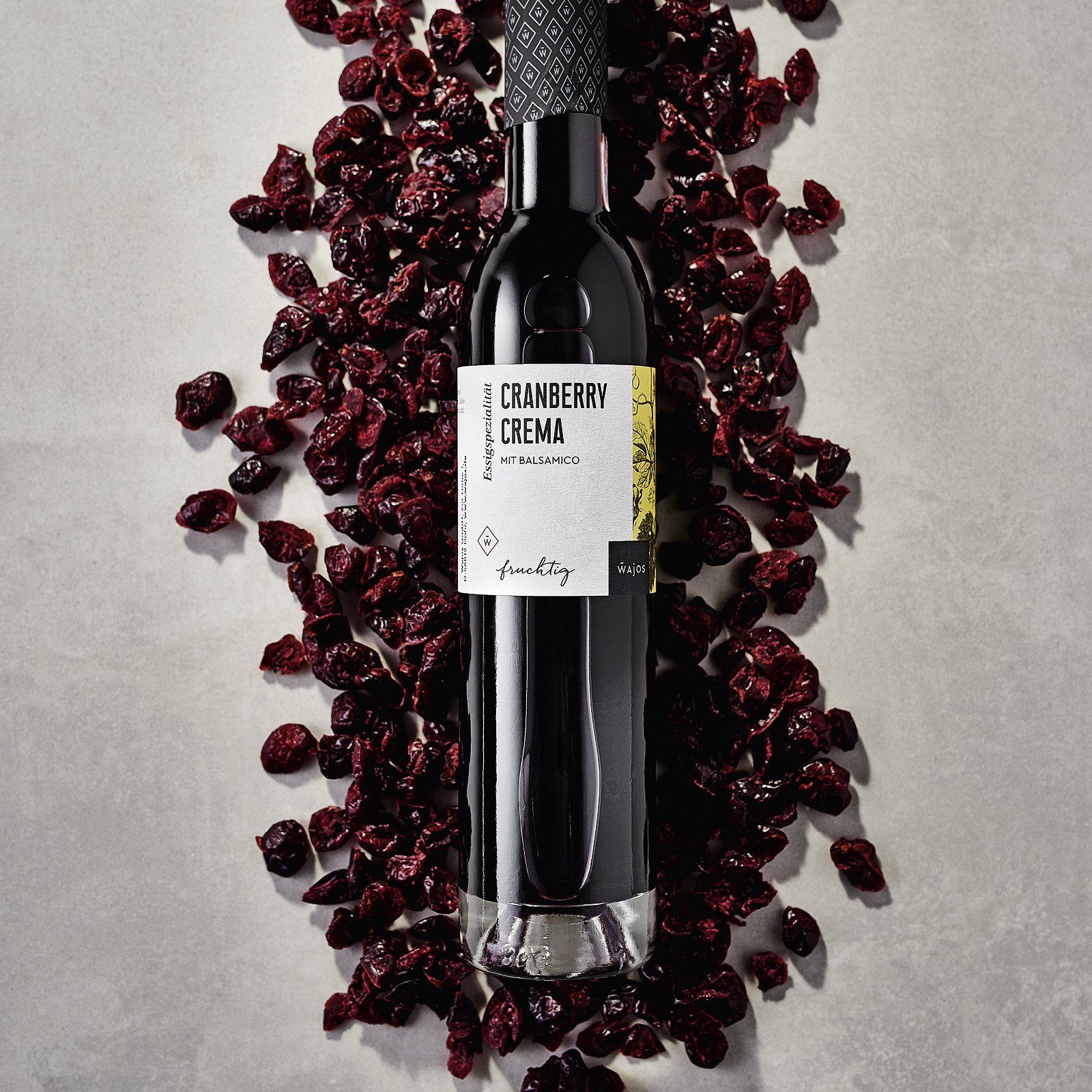 Cranberry Crema in der 250 ml Flasche