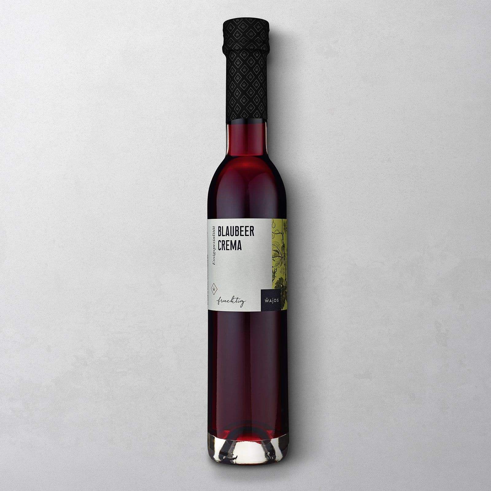 Blaubeer Crema in der 250 ml Flasche