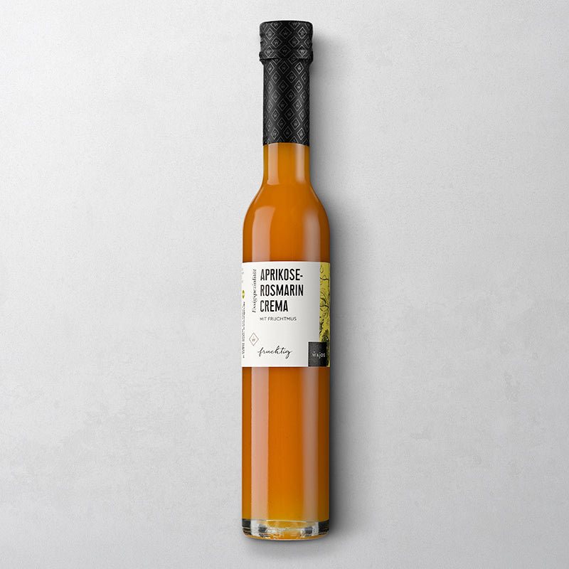 Aprikose-Blaubeer Crema in 250 ml Flasche