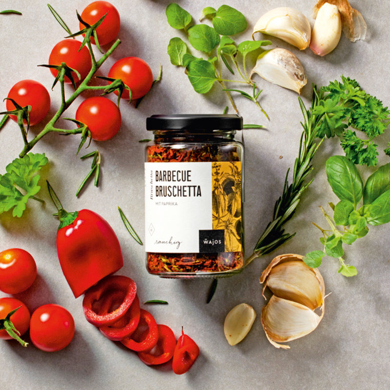 Barbecue Bruschetta im 65 g Glas