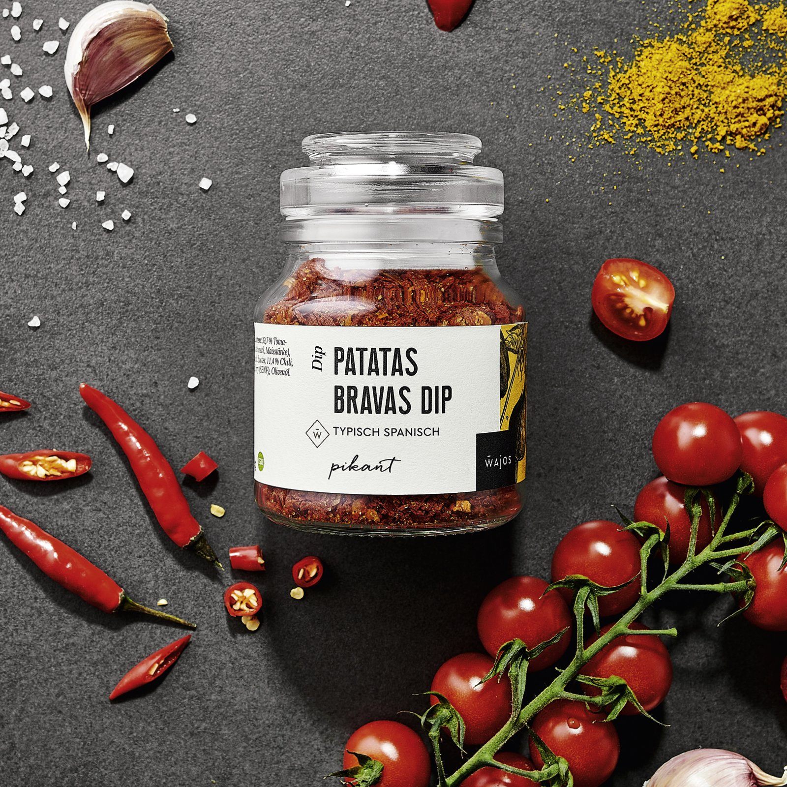 Patatas Bravas Dip im 90 g Glas