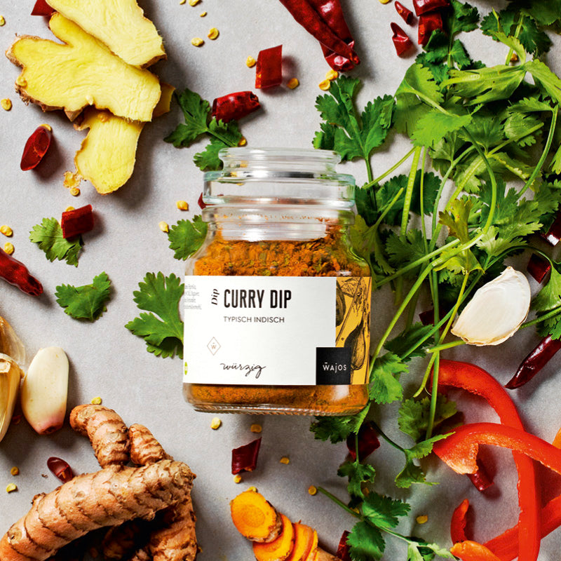 Curry Dip im 100 g Glas