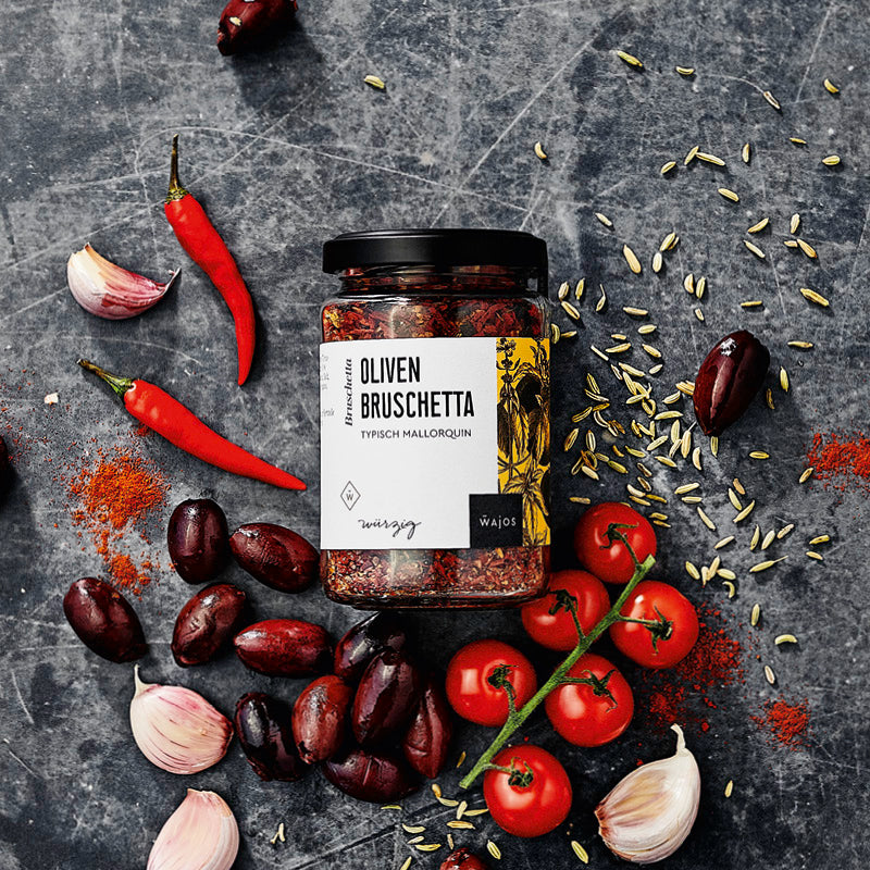 Oliven Bruschetta im 80 g Glas