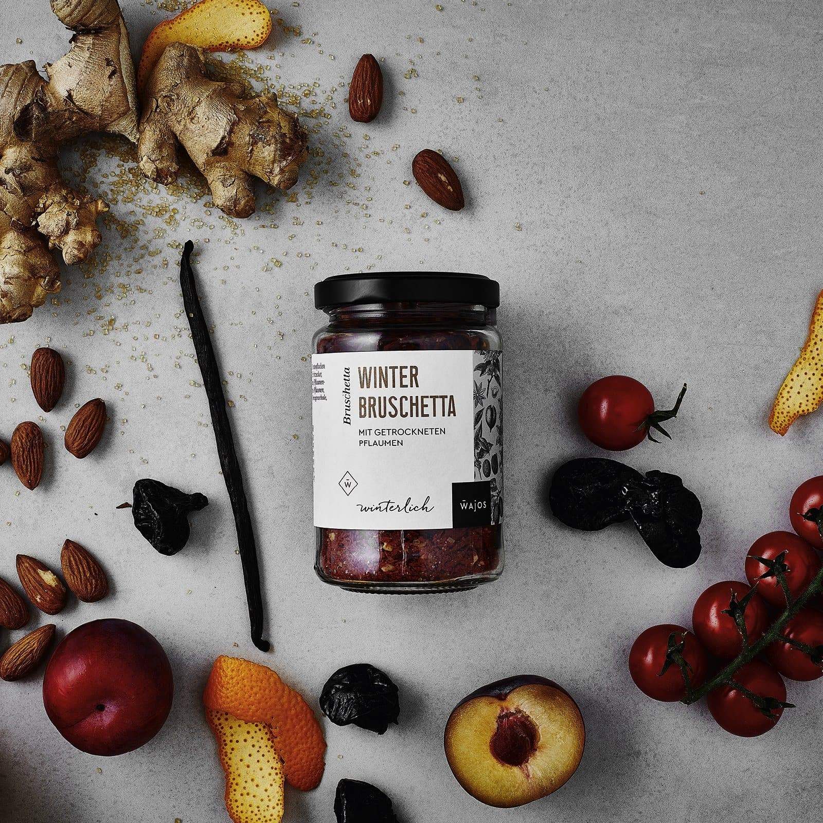 Winter Bruschetta im 90 g Glas