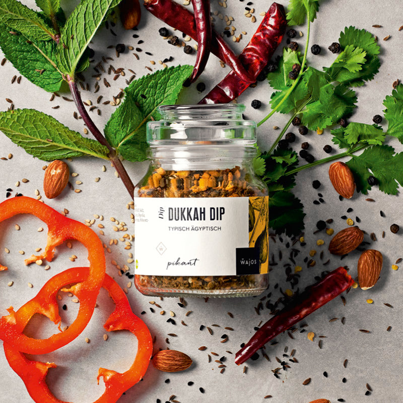 Dukkah Dip im 90 g Glas