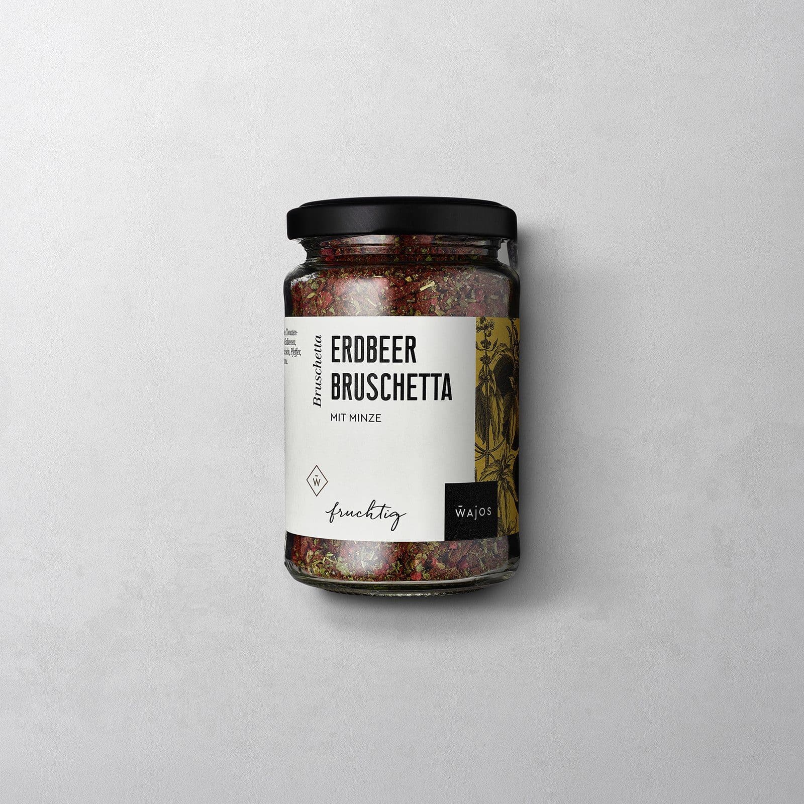 Erdbeer Bruschetta im 65 g Glas