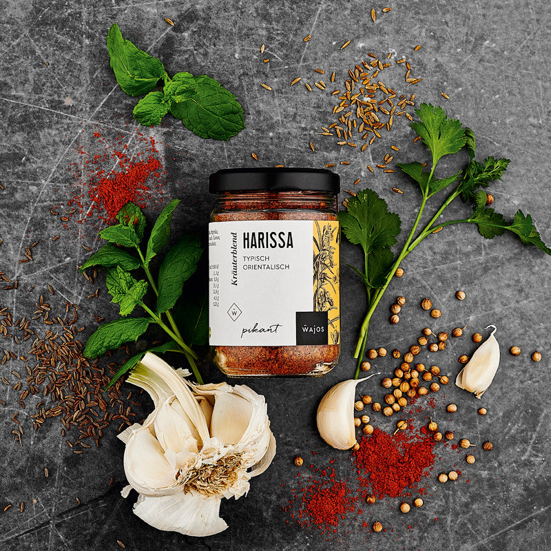 Harissa Blend im 85 g Glas