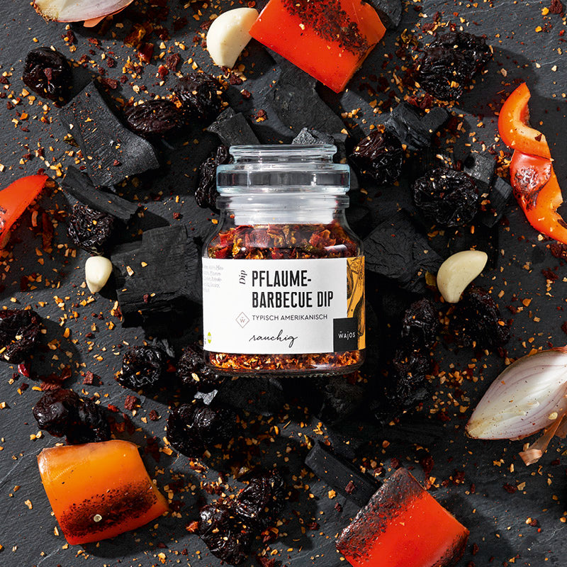 Pflaume-Barbecue Dip im 90 g Glas