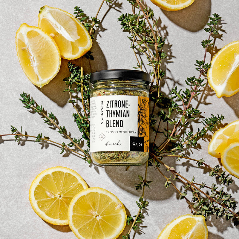 Zitrone-Thymian Blend im 75 g Glas