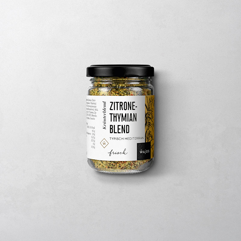 Zitrone-Thymian Blend im 75 g Glas
