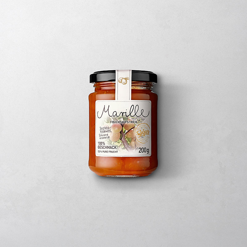 Marille Fruchtaufstrich im 200 g Glas
