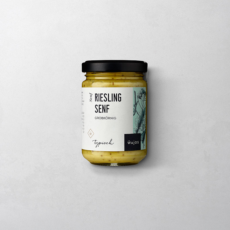 Riesling Senf im 140 ml Glas