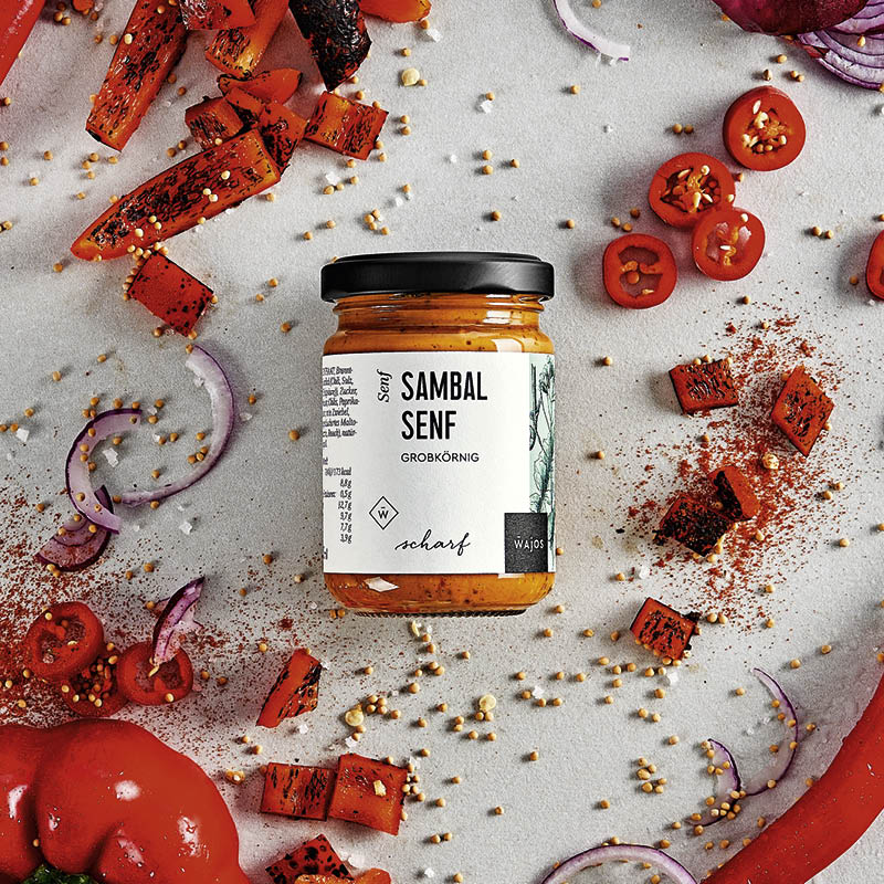 Sambal Senf in 140ml Glas