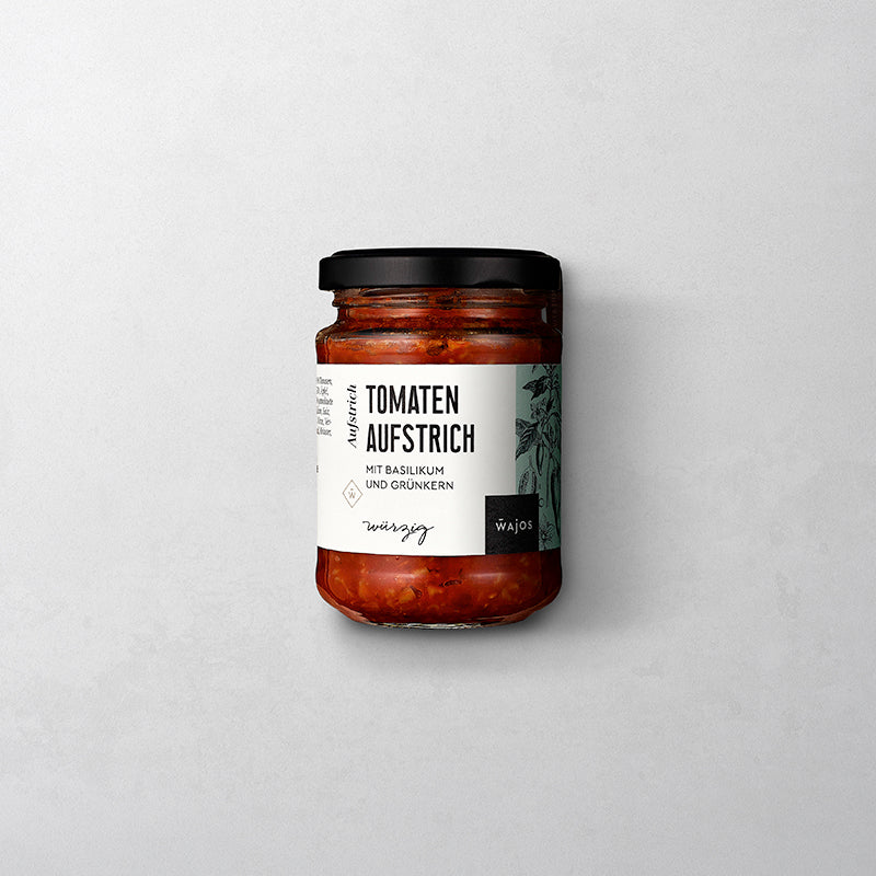Tomaten Aufstrich im 185 g Glas