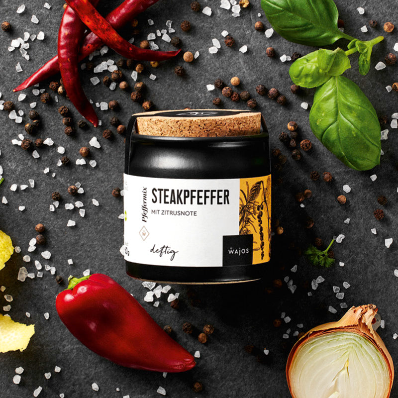 Steakpfeffer im 60 g Tontopf