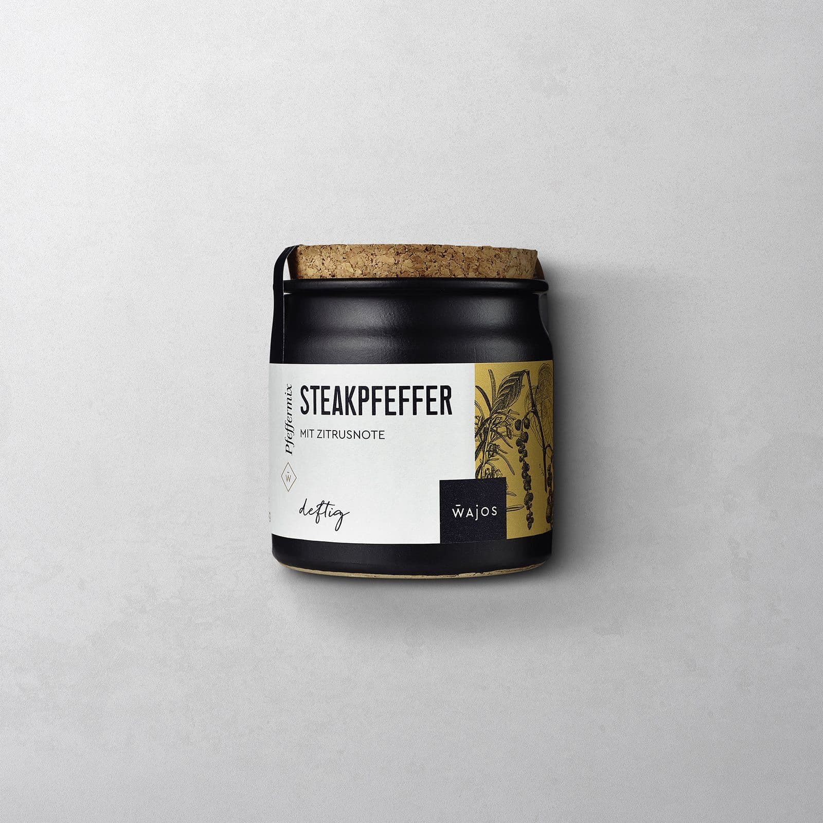 Steakpfeffer im 60 g Tontopf