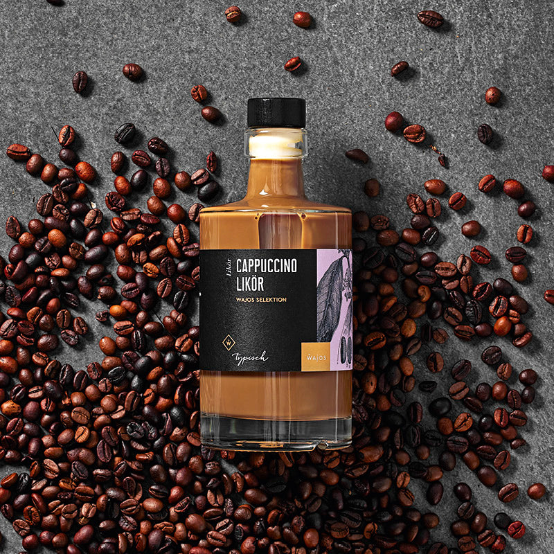 Cappuccino Likör in 350 ml Flasche