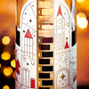 Wajos Adventskalender Flasche - gefüllt mit Gewürzpflaumen Likör