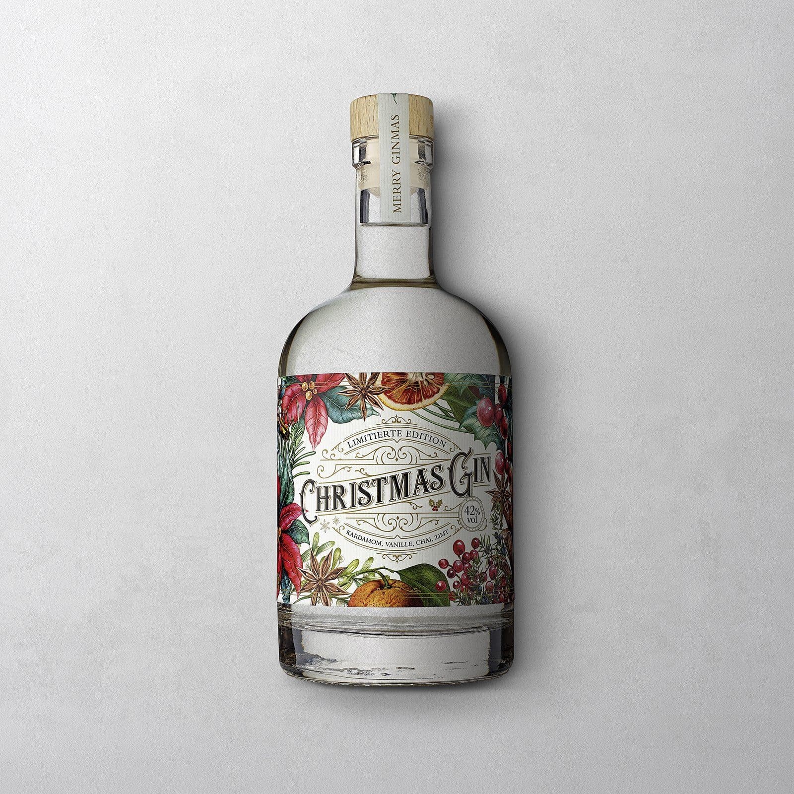 Christmas Gin in 500 ml Flasche