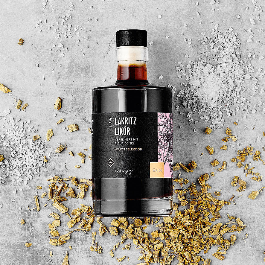 Lakritz LIkör in 350 ml Flasche