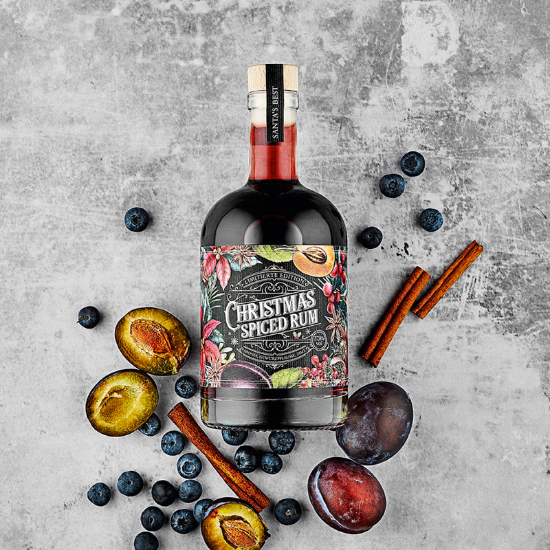 Christmas Spiced Rum in 500 ml Flasche
