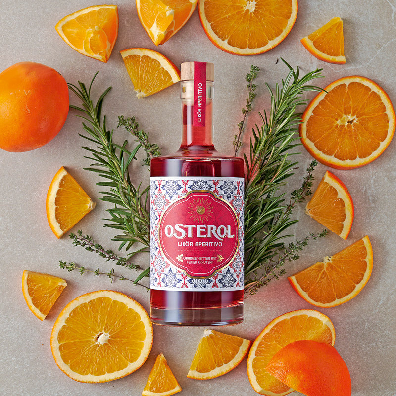 Osterol Likör - Orangen-Bitter in 500 ml Flasche