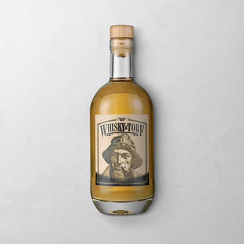 Alter Whisky & Torf Likör in 500 ml Flasche