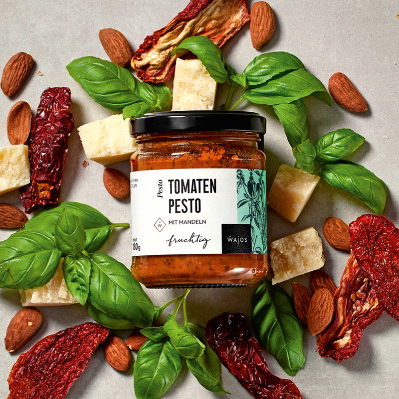 Tomaten Pesto im 180 g Glas