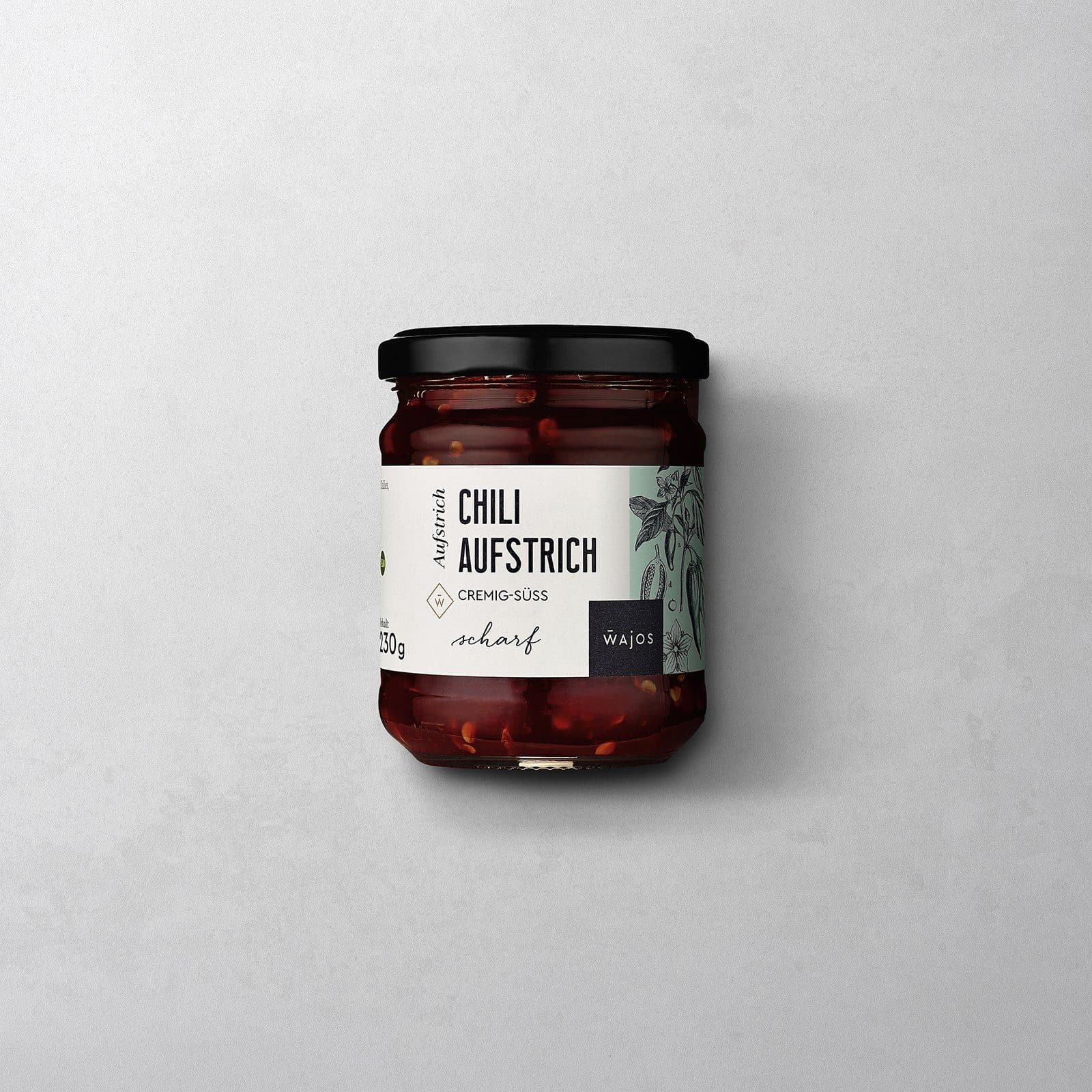 Chili Aufstrich im 230 g Glas