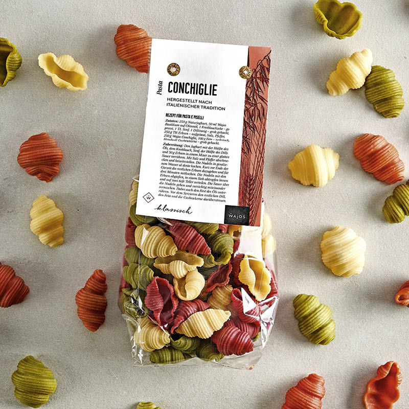 Conchiglie in 250g Packung