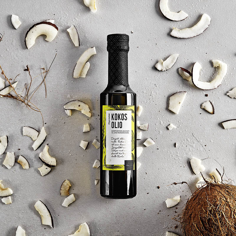 Koks Olio in 250 ml Flasche