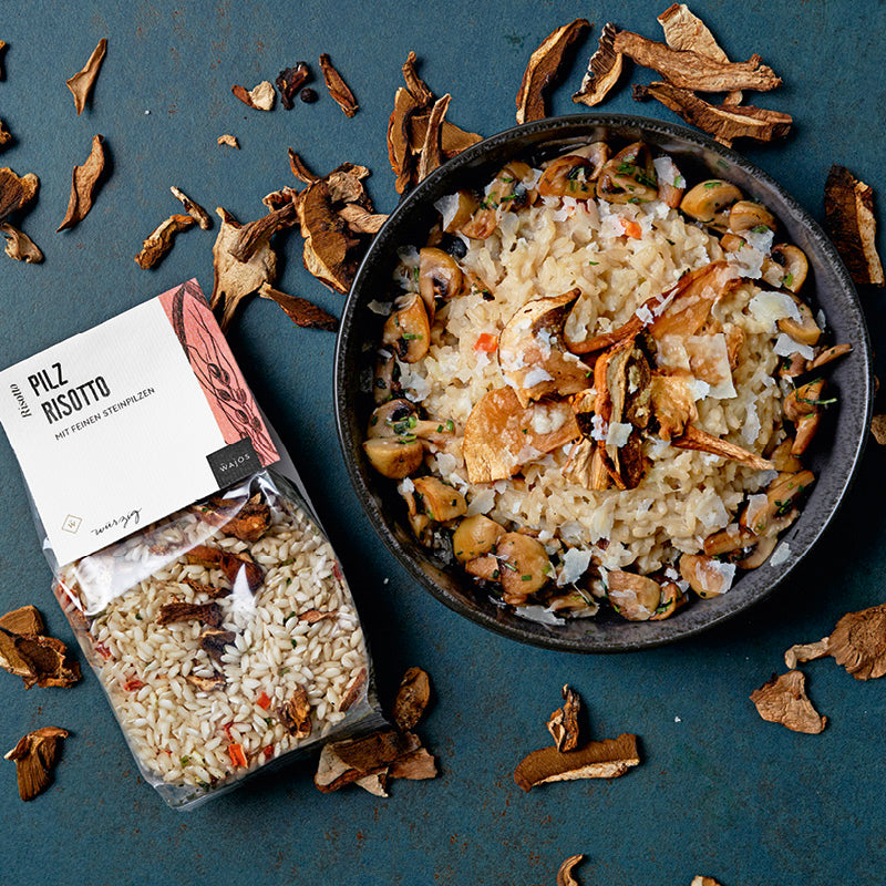 Pilz Risotto in 300 g Packung