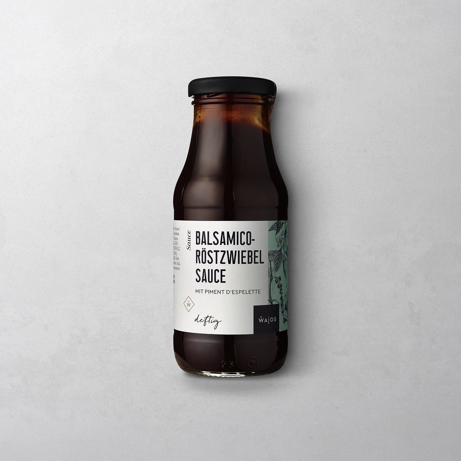 Balsamico Röstzwiebel Sauce in 245 ml Glas