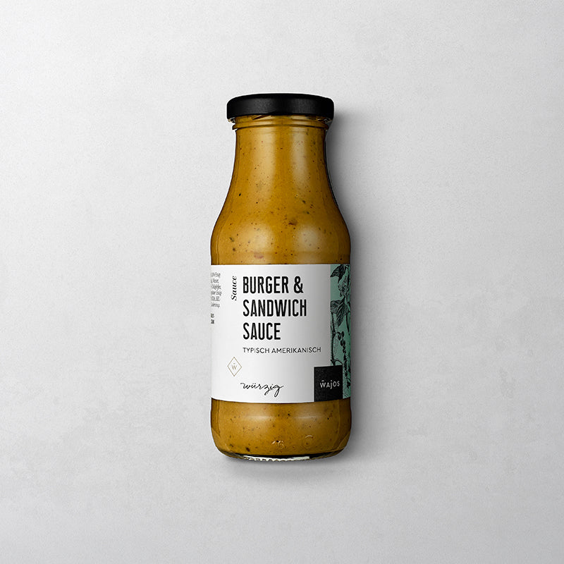 Burger & Sandwich Sauce in 245 ml Glas