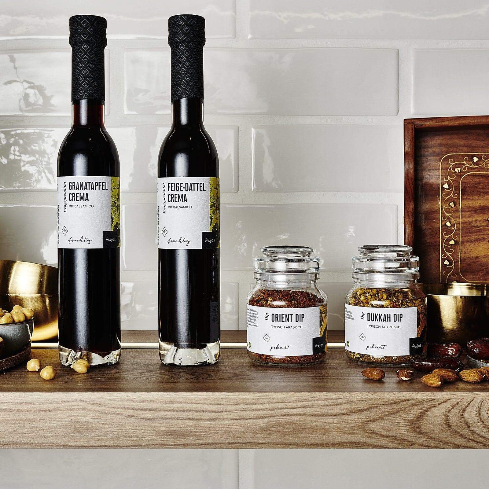 Orient Set - 4 Produkte im Küchenregal