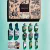 Produkte Gin Tasting Set 2 liegend dargestellt mit Kartonage